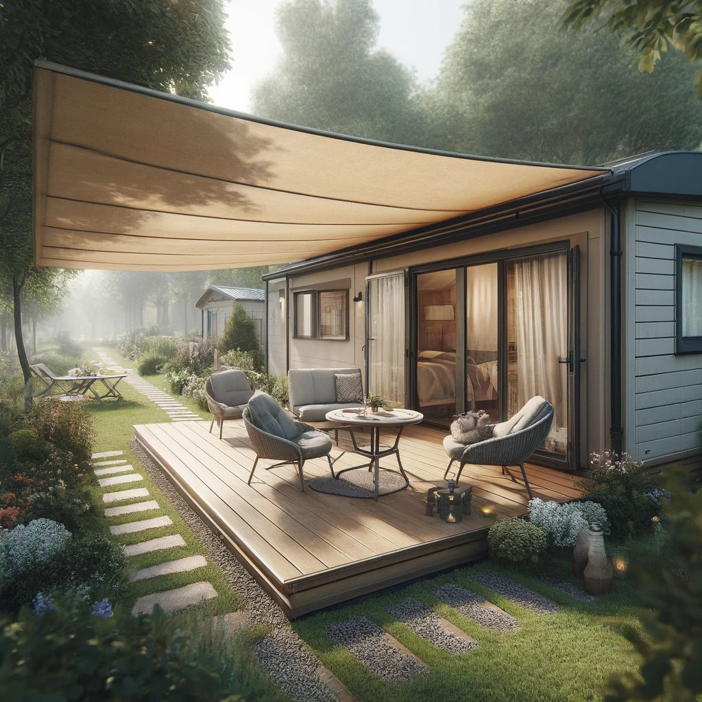 bache mobil home
