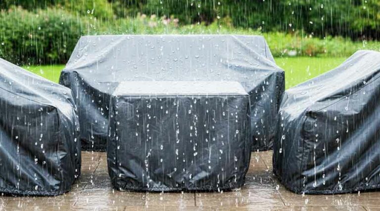 protection de jardin avec housse de protection étanche, esthétique, robuste