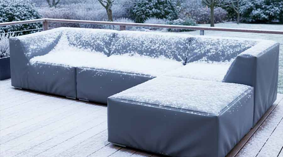 housse de protection pour mobilier de jardin