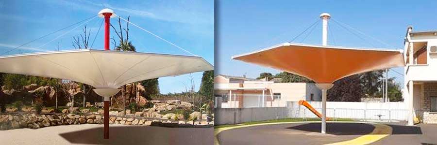 préau école toile tendue dalo